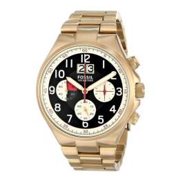 Bracelet de montre Fossil CH2911 Acier inoxydable Plaqué or 26mm